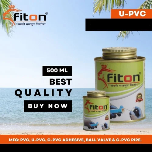 U.Pvc Solvent Cement 500 Ml Fiton - Physical State: Liquid Coating