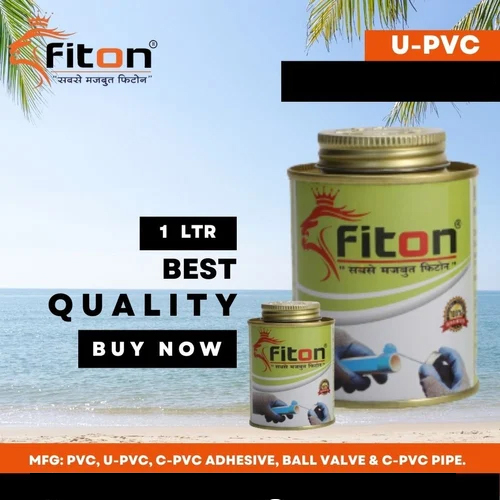 U.Pvc Solvent Cement 1 Ltr Fiton - Physical State: Liquid Coating