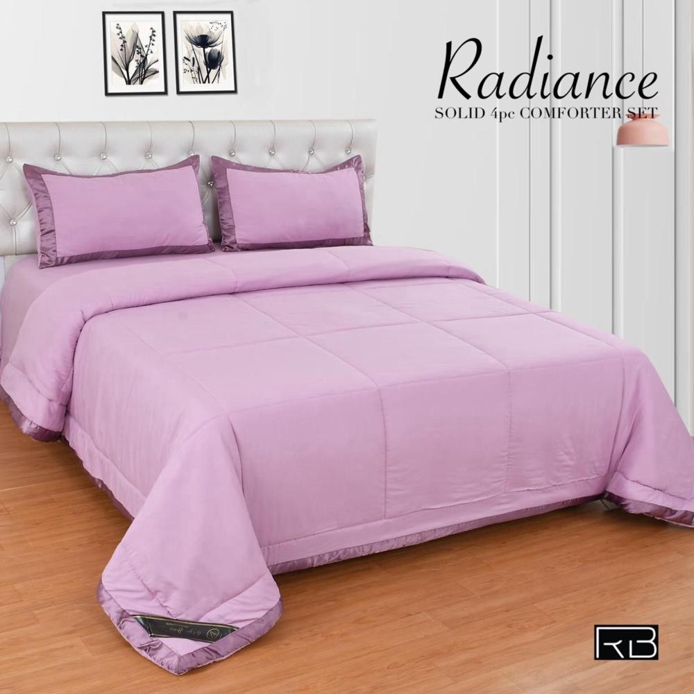 Plain comforter set