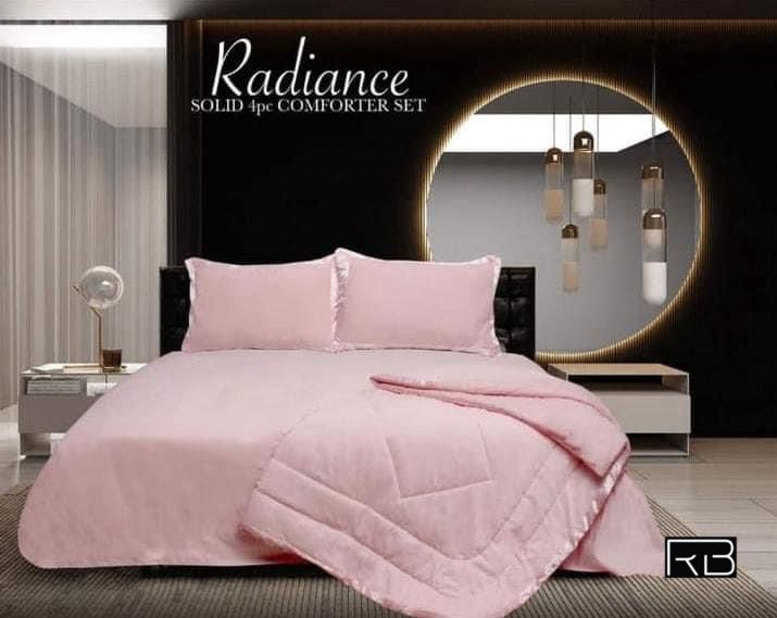 Plain comforter set