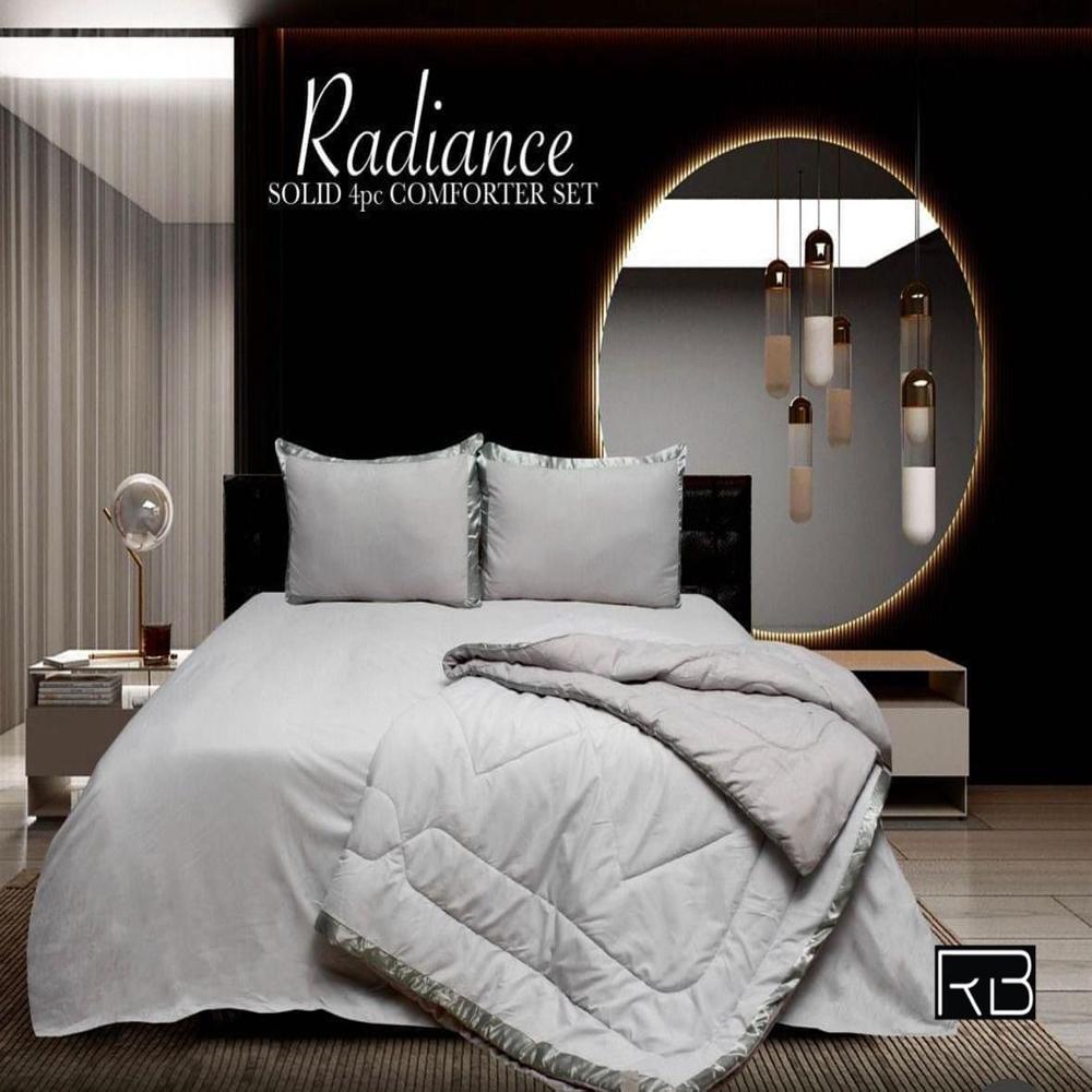 Plain comforter set