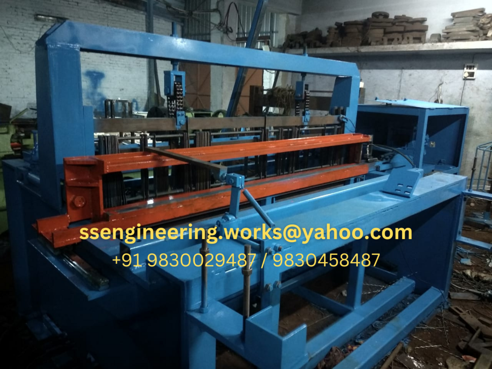 Automatic Crimped Wire Mesh Machine 2 mm to 5 mm