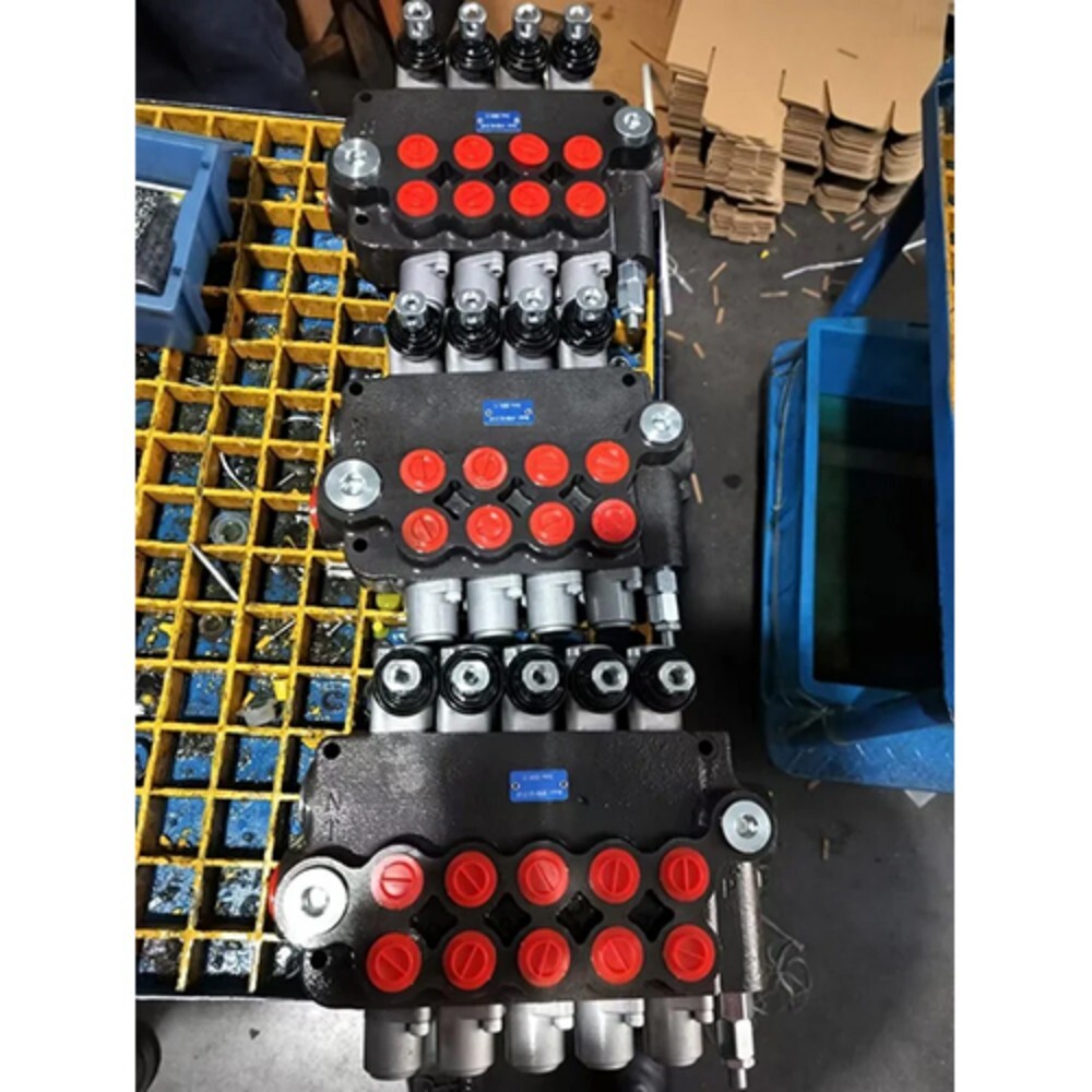 Hand Operated Control Valve - Color: Black