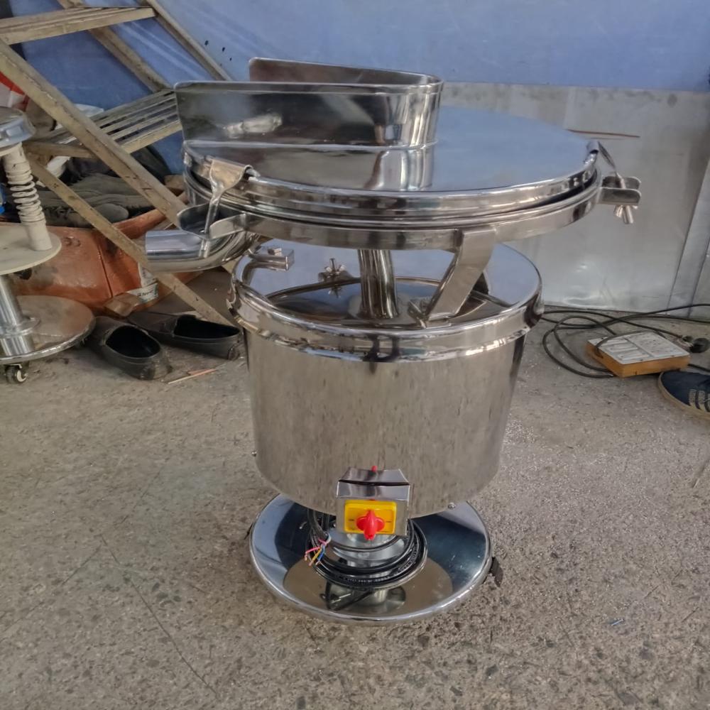 Automatic Tablet Dedusting Machine - Color: Silver