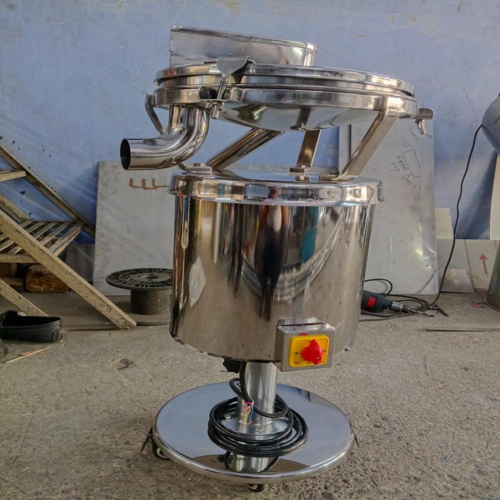 Automatic Tablet Dedusting Machine - Color: Silver