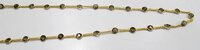 Natural Smoky Quartz Connector Chain, Genuine Smoky Quartz Briolette Coin Shape 7mm
