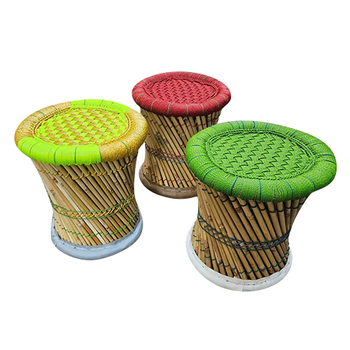 Bamboo Mudda Stool