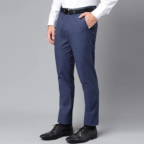Mens Casual  Trouser - Color: Blue