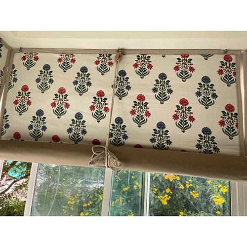 Indoor Bamboo Chick Curtain - Color: Different Available