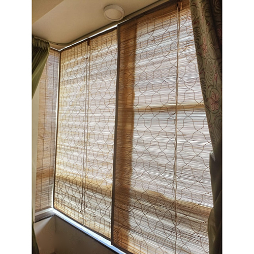 Indoor Bamboo Chick Curtain - Color: Different Available