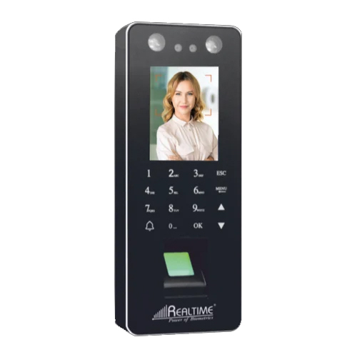 Realtime Rs70 Face And Fingerprint Biometric Attendance Machine