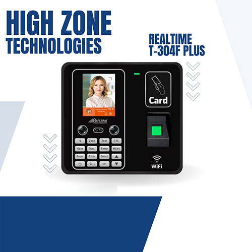 Realtime T304F Plus Face And Finger Biometric Machine