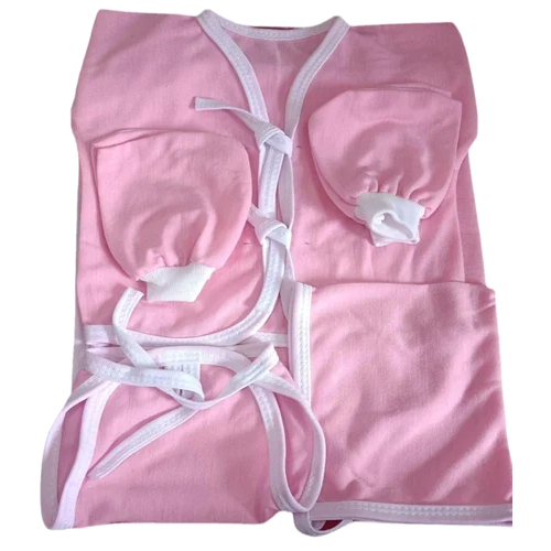Plain Newborn Baby Dress Kit