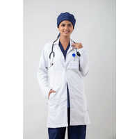 Female Doctor Apron - Color: White