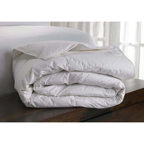 Hospital White Cotton Plain Blanket Cover