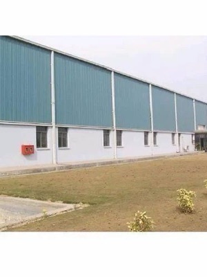 Mild Steel Prefab Sugar Mill Shed - Color: Different Available