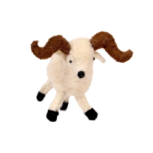 Wool Felt Sheep Toys - Color: Multicolor