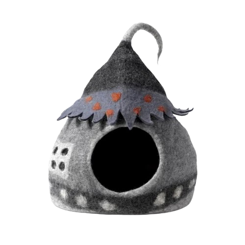 DDKC12102 Grey Front Scaled Fair House Cave