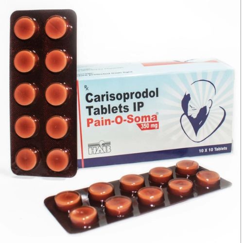 Pain O Soma 350mg Carisoprodol Tablets