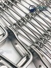 Metallic Wire Conveyor Belt - Stainless Steel (ss 304/ss 316), Size: 300mm-2000mm, Color: Silver, Wire Diameter: 1.2mm-3mm, Ideal For Food Processing