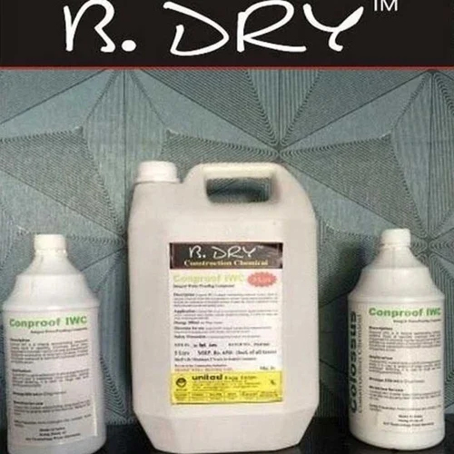 B Dry Conproof Iwc Concrete Waterproofing Admixture - Chemical Form: Liquid