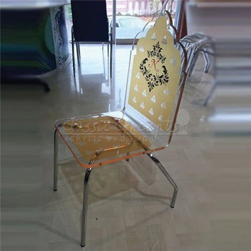 Acrylic High Back Chair