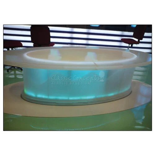 Acrylic Office Table