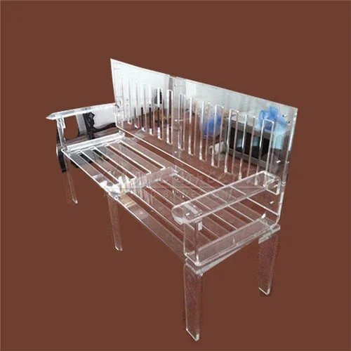 Acrylic Rectangular Sofa