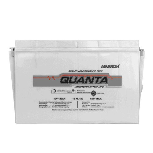 Amaron Quanta 12V 120AH SMF Battery