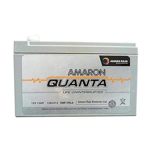 Amaron Quanta 12V 12AH SMF Battery
