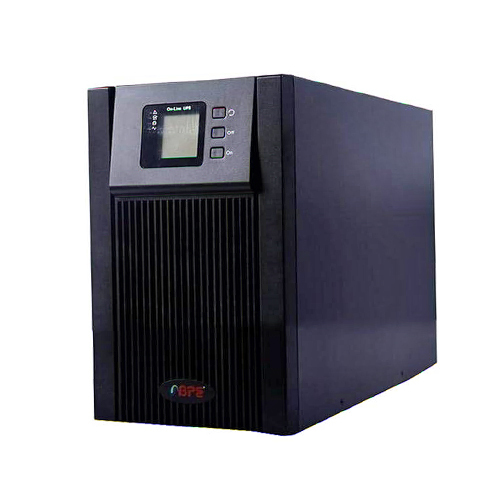 Bpe Make 1 Kva 1-1 Phase On-Line Ups With Internal Battery - Color: Black