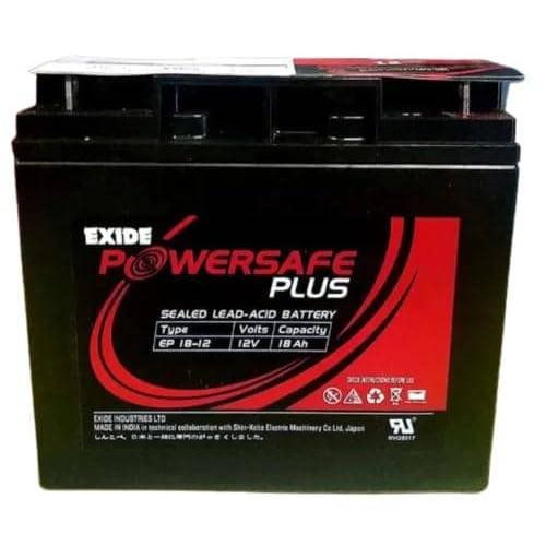 Exide 12V 18AH SMF Battery