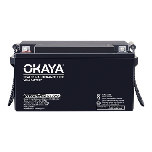 Okaya 12V 70AH SMF Battery