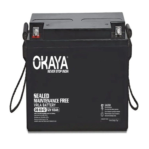 Okaya 12V 65AH SMF Battery