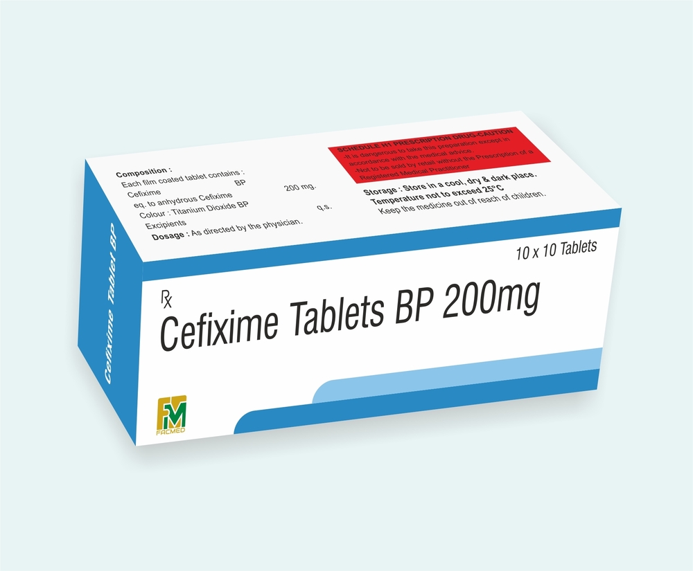 Cefixime Tablets - 300mg Uncoated Dispersible Tablets | Antibiotic Treatment For Uncomplicated Urinary Tract Infections, Dosage Guidelines As Directed By Physician
