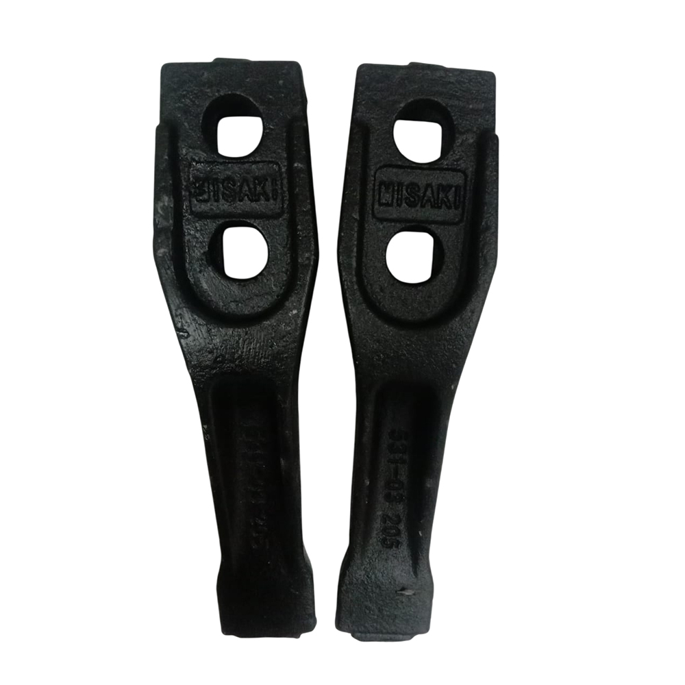 Jcb 3cx Bolt On Bucket Centre Digger Tooth Teeth - Color: Black