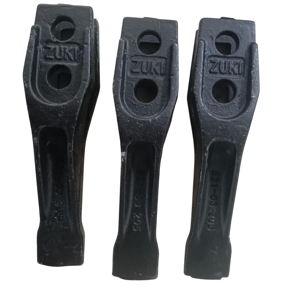 Jcb 3cx Bolt On Bucket Centre Digger Tooth Teeth - Color: Black