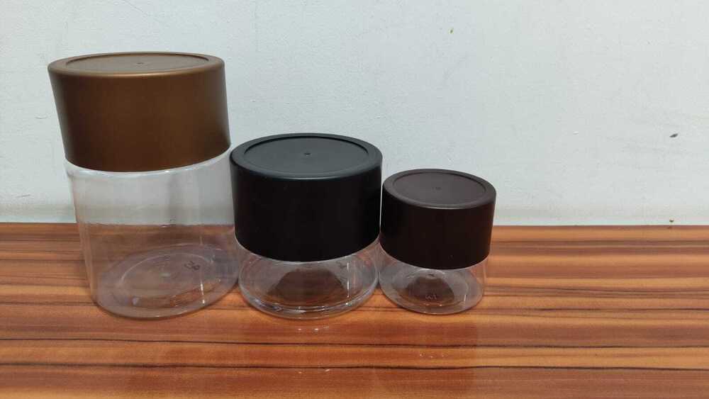Premimum Pet Jars For Premium Dry Fruits - Color: Transparent