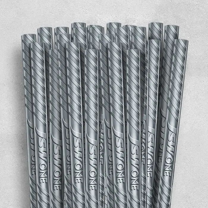 Jsw Ms Steel Tmt Bar - Mild Steel 12 Meter Length Silver Color | Round Shape Polished Finish Grade Fe 500d 20-22 Mm Thickness
