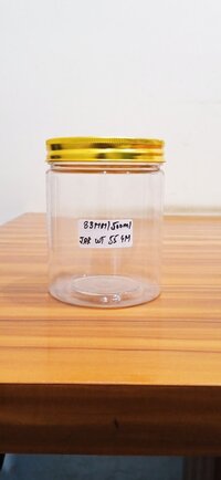 Pet Jars For Roasted Almonds - Color: Transparent