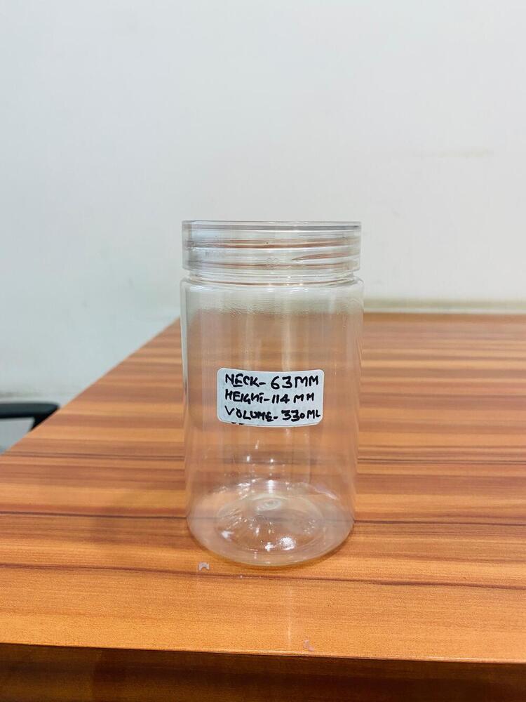 Pet Jars For Roasted Almonds - Color: Transparent