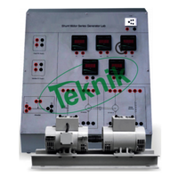 Dc Shunt Motor 2 Hp Coupled With Dc Series Generator Of 1 Kw