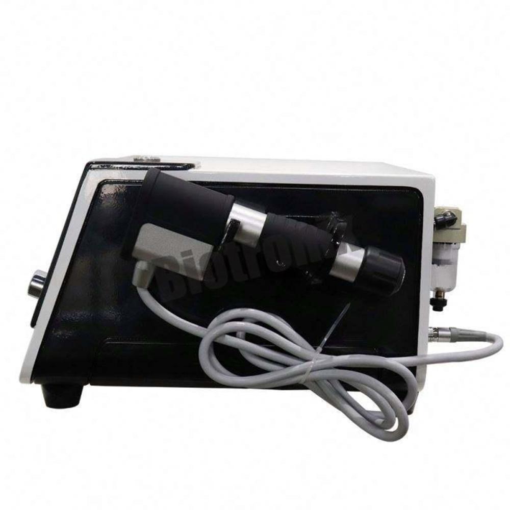 Portable Pneumatic Shockwave Therapy Machine Black Model for Pain Management & Rehabilitation