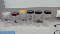 Pet Jars For Premium Pickles - Color: Transparent