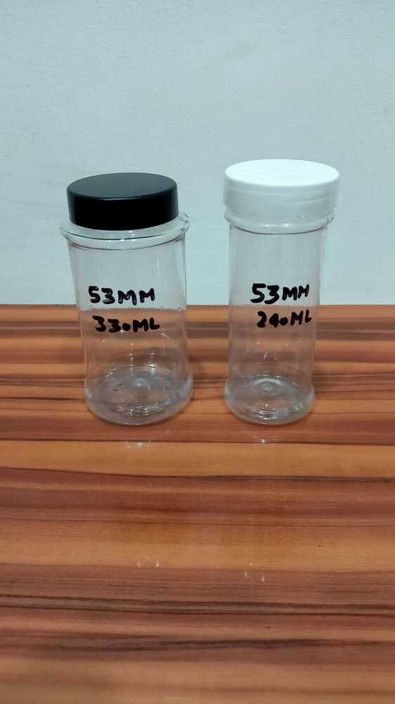 Pet Jars For Mukhwash - Color: Transparent