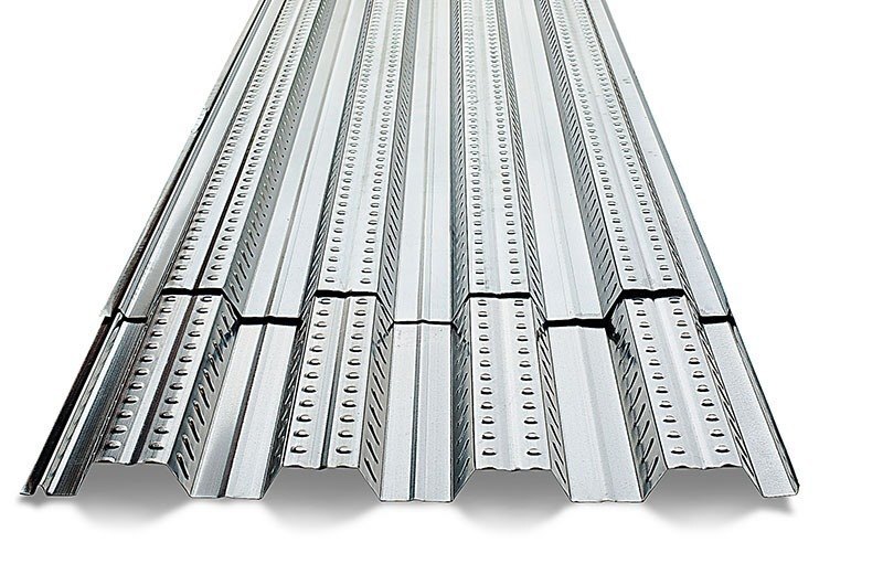 Steel Decking Sheet - 1.2 Mm Thickness, 8 Ft Length, Black Color-coated Surface | Corrosion Resistant, Waterproof, Durable Stainless Steel Coating