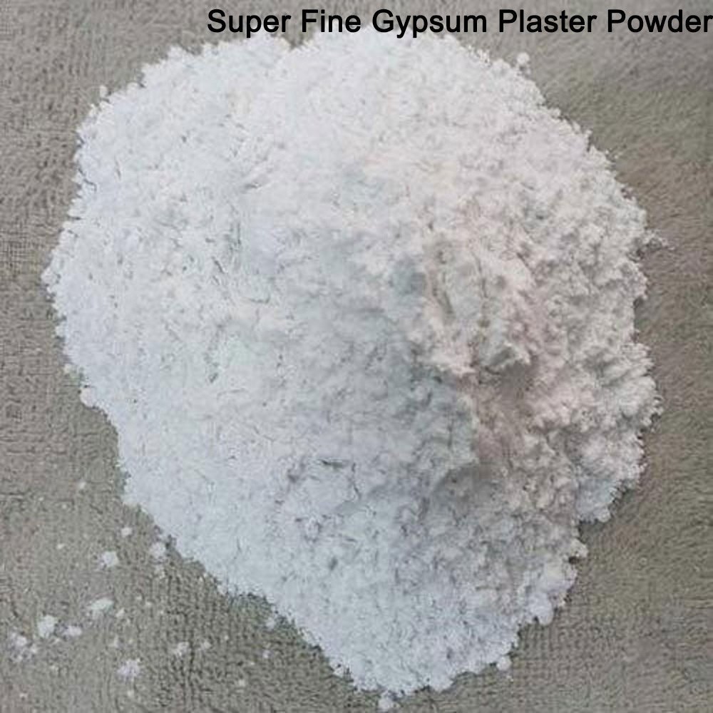 White Gypsum Plaster Powder