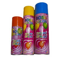 Boss Color Snow Spray - Liquid Form, Multicolored | Indoor And Outdoor Use For Holi Festival Fun, Easy To Use, Suitable For Industrial Applications
