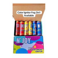 N Joy Color Smoke Ignitor - Powder Form, Multicolour | Ideal For Holi Celebrations, Convenient Box Packaging