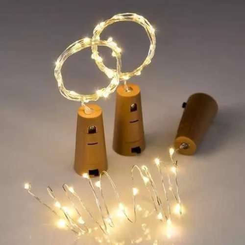 Plastic LED String Cork Light